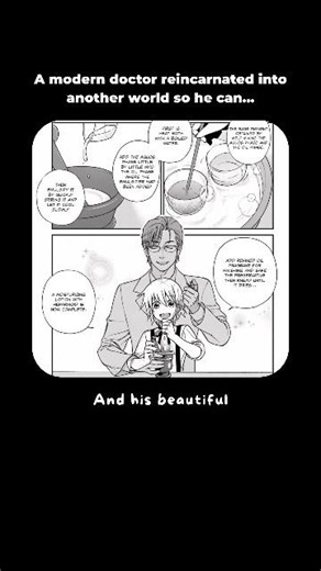 a modern doctor's journey through another world #manga #isekai