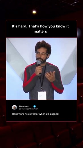 It’s hard,that’s how you know it MATTERS 🤗