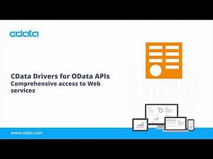 Connect to Live OData APIs with CData Drivers