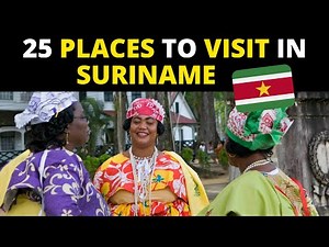 25 places to visit in SURINAME 🇸🇷