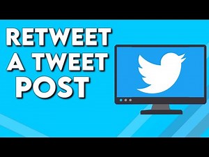 How To Retweet a Tweet Post on Twitter PC
