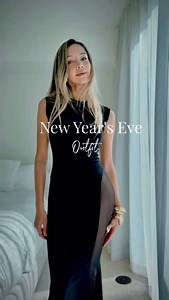 New Year’s Eve outfit inspo 🍾🥂🎉 Dress @normakamali @fwd #nyeoutfit #grwm #newyearoutfit | karenhuggins_blog