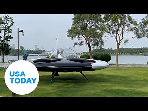 Tech company unveils 'flying saucer' transportation for tourists | USA TODAY