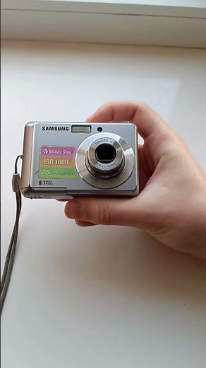 💥Camera Samsung ES10 digital compact💥Sony Canon Nikon Kodak Casio💥Y2K Nostalgia 2000s Digicam Shorts