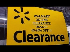 WALMART ONLINE CLEARANCE DEALS! 65-90% OFF!!