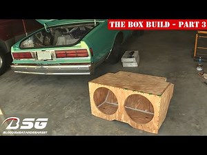 THE BOX BUILD [Part 3] - Caprice Classic (LS Brougham) Sub Box & Interior Shop!!! **BOX CHEVY** #TBT