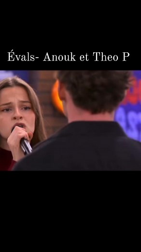 Évals - Anouk et Theo P 💫🎤💞 #staracademy2025 #staracademy #anoukstarac #StarAc | Anouk Star Academy