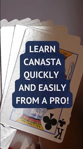 Find out how to Play Play Canasta and Win | #book #shorts