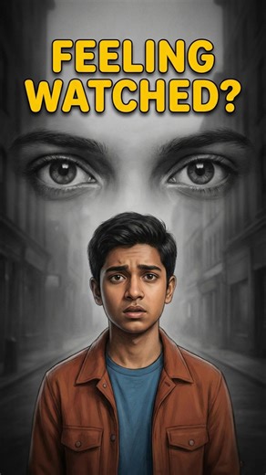 “The Science Behind Feeling Watched 😳”