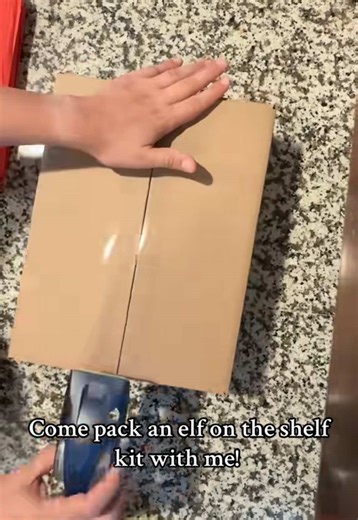 Sneak peak for @Sierra Mountain Shop 2025 elf on the shelf kit!! #elfontheshelf #december #holidaycountdown #momsoftiktok #smallbusiness