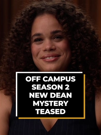 Prime Video's Off Campus Season 2 Story & New Dean Mystery Teased By Series Creator @ashcrossan @primevideo #offcampus #primevideo #louisalevy #mikaabdalla #alliehayes #stephenkalyn #deandilaurentis #allieanddean #offcampusseason2