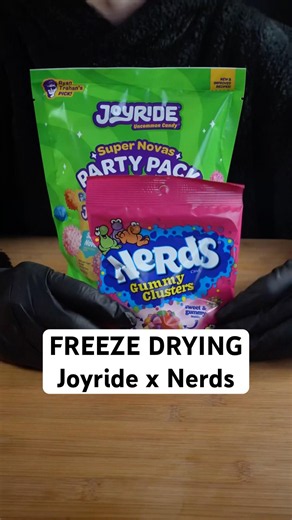 Nerd Gummy Clusters vs Joyride Candy