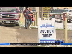 Live auction held in Wattsburg for local farming community