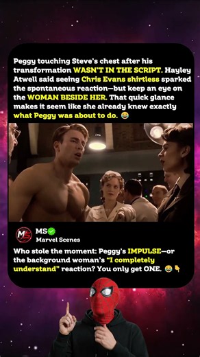 Peggy Wasn’t Supposed to Touch Steve! |Captain America| 😂🔥 #Shorts