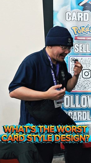 What’s the worst Pokémon card design style of all time?  Hit the OC Card Show at The Hangar not too long ago and had to ask some of my vendor homies — and your favorite vendors — that exact question  What do you think came up the most? Drop your guesses in the comments ⬇️ #Pokemon #PokemonTCG #PokemonCommunity #PokemonCollector #PokemonCards #OCCardShow | Corey Saldaña | Facebook