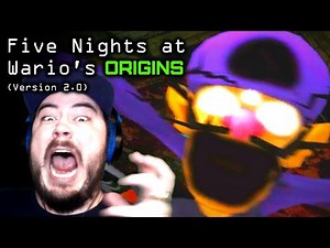 ALL MAX MODE COMPLETE!! SECRET KEY FOUND!! | Five Nights at Wario's: Origins (2018 Mode)