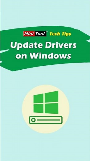 How to Update Drivers on Windows 10/11 Quickly? #windowstips #driverupdate