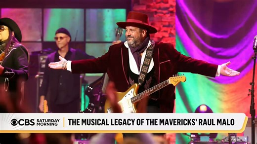 Anthony Mason remembers the life of award-winning musician, Raul Malo. Malo, who died of cancer this week at 60 years old, left behind a remarkable musical legacy. | CBS Mornings