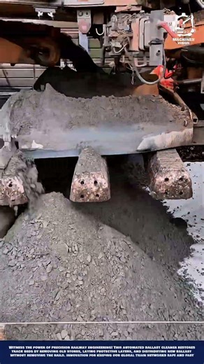 Advanced Smart Railway Ballast Cleaning Machine Innovation and Track Formation Improvement System
