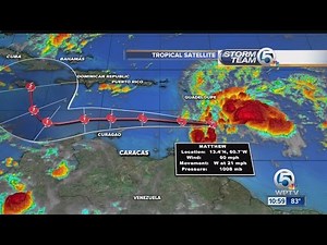 Tropical Storm Matthew forms in the Caribbean