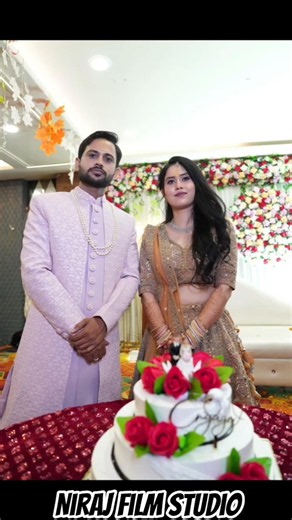 💍Ring Ceremony Surprise 😍 | Engagement Moment You Can’t Miss ❤️ #Shorts #shortsfeed #nirajfilmstudio