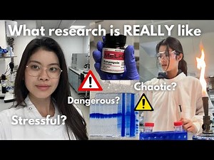 What No One Tells You about Research | Reality of Doing Research, biochemistry, scientist, STEM