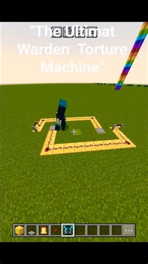 #gamingnobatidao #shorts #minecraft the Ultimat Warden Torture machine 🤣 #enjoy #gaming