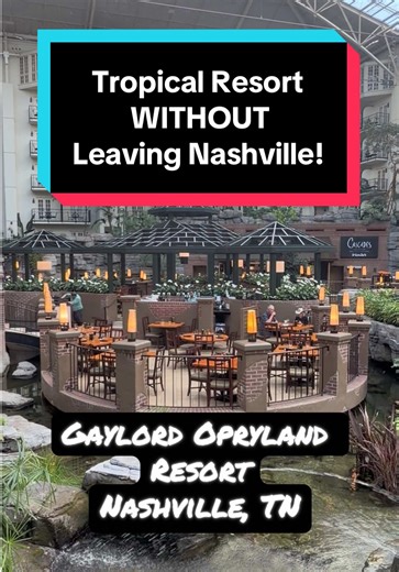 Treat your family to a tropical resort WITHOUT leaving Nashville! AND get up to $100 cash back by booking through the tagged location for a limited time only! #tiktokgorisingstarsl1 #thingstodoinnashville #nashvilletn #resort #couplesgetaway @Gaylord Hotels by Marriott @Marriott Hotels @Marriott Bonvoy *Deals mentioned are a limited time only until offers run out. There is no set end date. Please check rates & offers when booking.