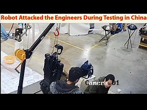 Chinese AI Robot Demo — Unexpected Movement During Test