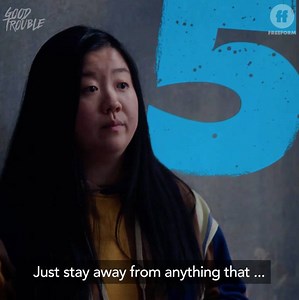 7.1K views · 132 reactions | Avoid anything with *too much* flavor. 5 days until the premiere of Good Trouble. | Good Trouble | Facebook