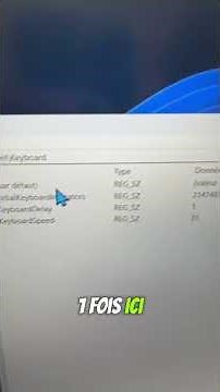 ￼ Activer ton pavé numérique au démarrage #astuce #windows￼