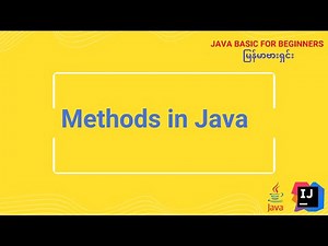 Methods in Java.