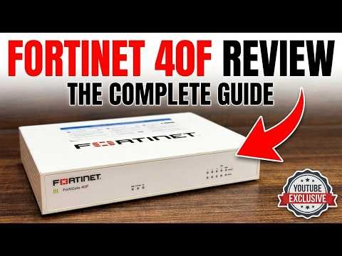 Fortinet FortiGate FG-40F Next-Generation Firewall Review | Secure & Enterprise Protection