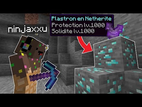 Minecraft mais les Minerais sont ultra cheaté.. (c'est fun)