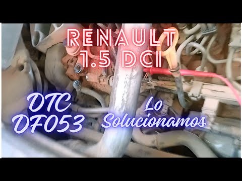 Solución al DTC DF053 de Renault, Motor K9K