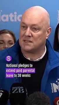 National pledges to extend paid parental leave to 30 weeks | Stuff.co.nz