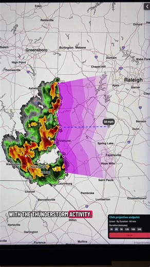Heard about our new storm tracker?? Let's try it out #stormprep #weather