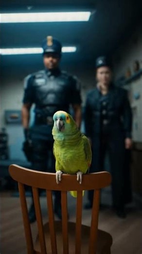 The world's most criminal parrot?! 😂🦜 #parrot #bird