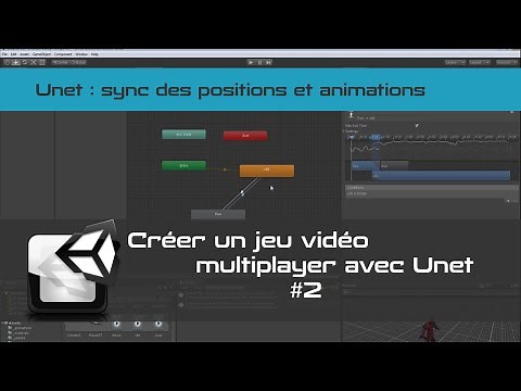 [tuto FR UNET unity3d] Créer jeu vidéo multi-joueurs - sync et animations