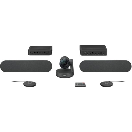 Logitech Rally Plus Video Conferencing System | 4K Ultra HD | Modular