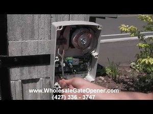 ALEKO® AS1200 Single Swing Gate Opener