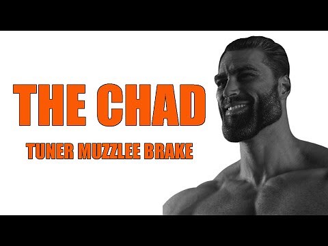 THE CHAD (tuner muzzle brake) by WITHOUT WARNING (prs, recoil test, muzzle brake test, tmb)