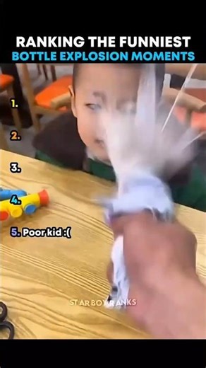 The Funniest Bottle Explosion