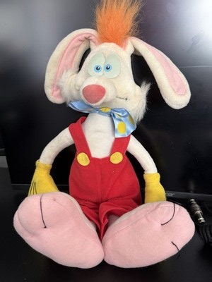 Vintage Disney Roger Rabbit Talking Plush Doll Playskool 1980s Working Japan | eBay