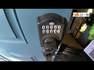 SCHLAGE美国密码锁使用教程：轻松学会加/删密码和找回管理密码！