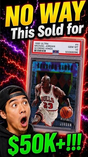 The Most Expensive 95 Michael Jordan Scoring Kings Yet! Sale Jumped 9X, SIMPLY INSANE!