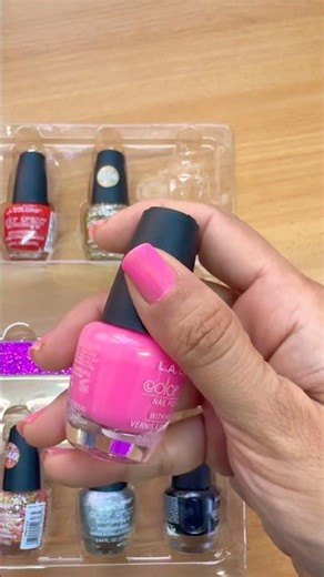 Let’s select my nail color #kpop #nails #pinknails #barbienails #barbie #kpopinspired #kpopicon #yn