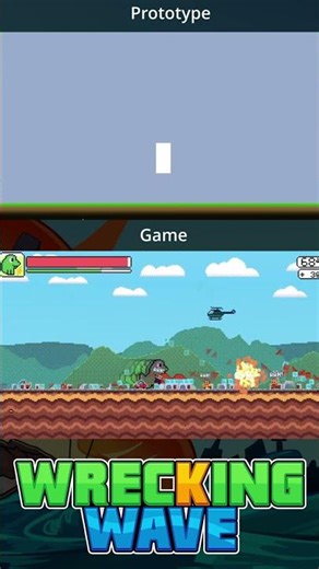 🚨 Demo Update - Wrecking Wave! On Steam #gaming #indiegame #indiedev