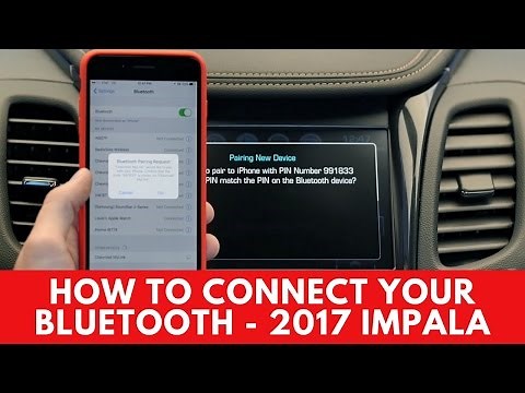 2017 Chevrolet Impala: How to Connect Bluetooth