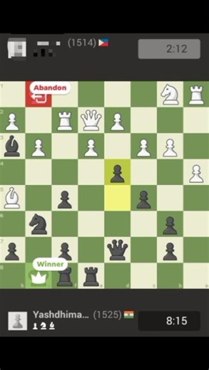 ♟️ Match of the Day | Rapid Chess Battle | Chess.com Gameplay#shortsfeed#viral#explore#learn#chess